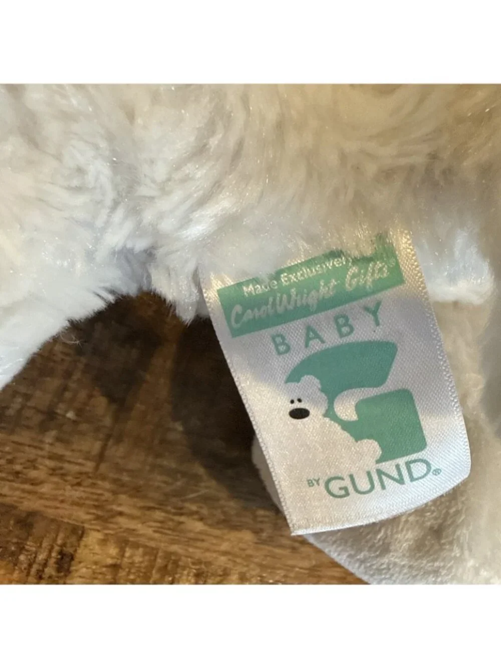 Baby Gund White Winky Sheep Lamb Plush Stuffed Animal Sleeping Eyes 4057005 12